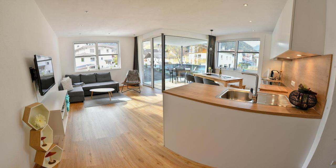 Veranda Appartement Bergblick Gries im Sellrain Buitenkant foto